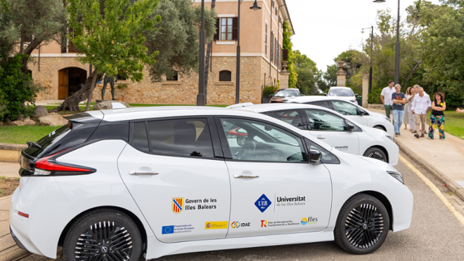La UIB incorpora tres vehicles elctrics amb tecnologia V2G | Foto: A.COSTA/UIB