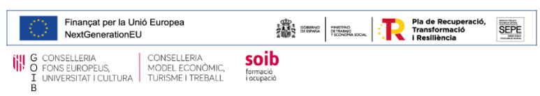 Logos Programa SOIB Recerca i Innovació